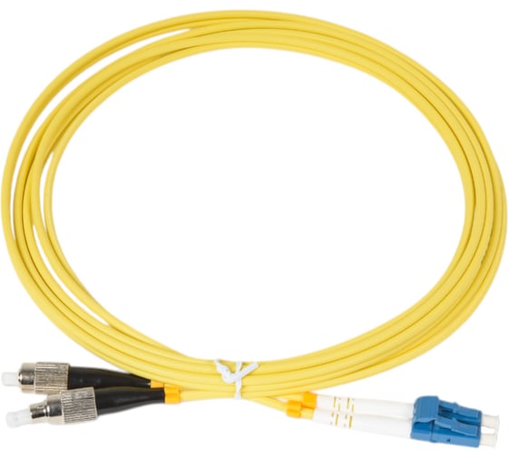 Изображение товара Оптический шнур Cabeus duplex lc-fc 9/125 sm 2м lszh FOP(d)-9-LC-FC-2m