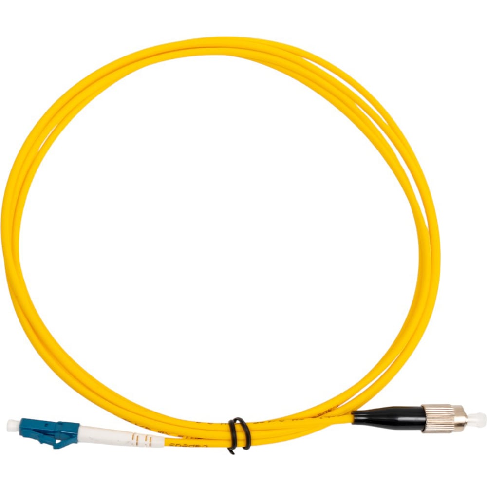Изображение товара Оптический патч-корд Cabeus lc-fc 9/125 2м LSZH совместимый с FC и LC разъемами