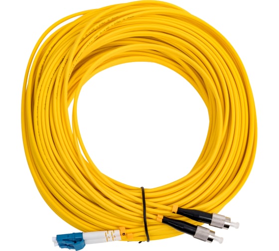 Изображение товара Оптический шнур Cabeus duplex lc-fc 9/125 sm 25м lszh FOP(d)-9-LC-FC-25m