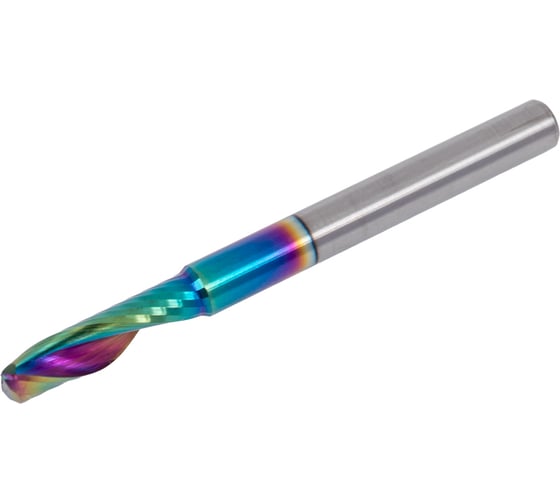 Изображение товара Фреза спиральная Upcut для акрила z=1 DLC покрытие 4х45х15 мм, s=4 мм WOODWORK 150.1545.04