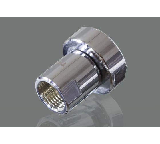 Изображение товара Муфта для полотенцесушителя TIM стяжная 3/4x3/4 в/в (хром) 772425