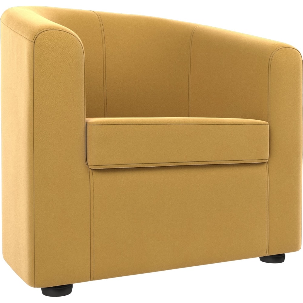Кресло Лига диванов модуль лига диванов холидей люкс канапе микровельвет желтый