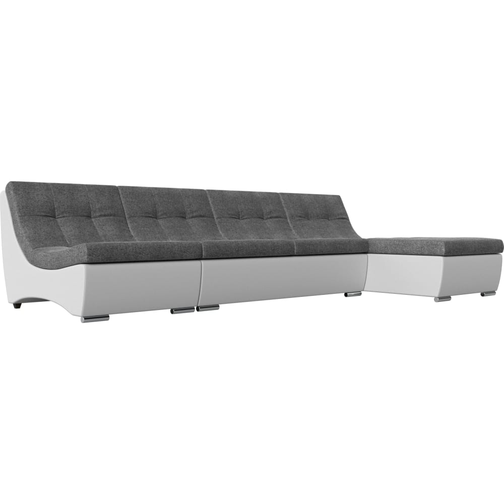 Угловой модульный диван Лига диванов угловой диван лига диванов прага классик левый угол велюр серый