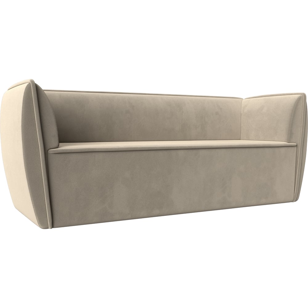 Изображение товара Прямой диван Лига диванов Бергамо 3-х местный бежевый