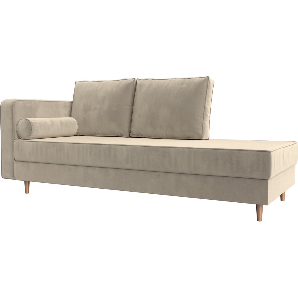 Изображение товара Кушетка Лига диванов Прайм левый микровельвет бежевый