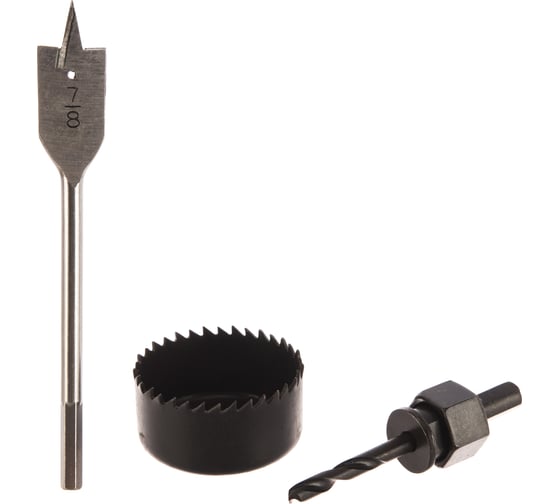 Изображение товара Набор для установки врезных замков, 3 предмета РемоКолор 36-8-654