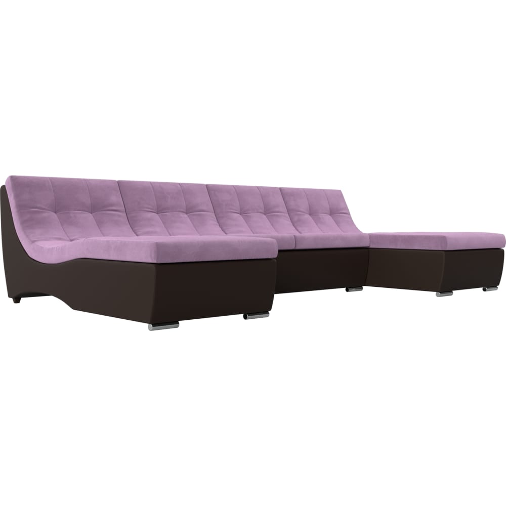 П-образный модульный диван Лига диванов лига диванов п образный модульный диван холидей люкс рогожка серый