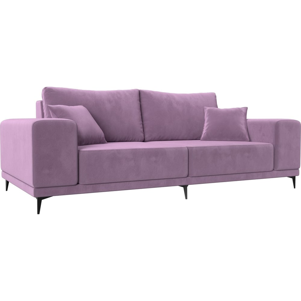 Прямой диван Лига диванов прямой диван книжка артмебель вест микровельвет фиолетовый