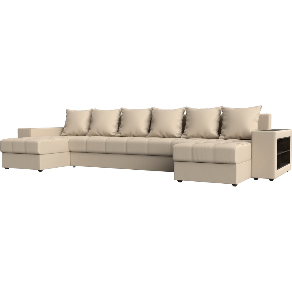 П-образный диван Лига диванов модульный диван лига диванов холидей экокожа коричневый п образный