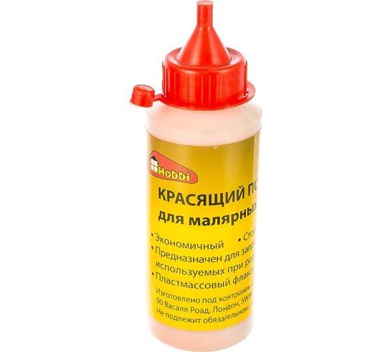 Изображение товара Красящий порошок для малярных шнуров РемоКолор красный, 115 г 14-1-004