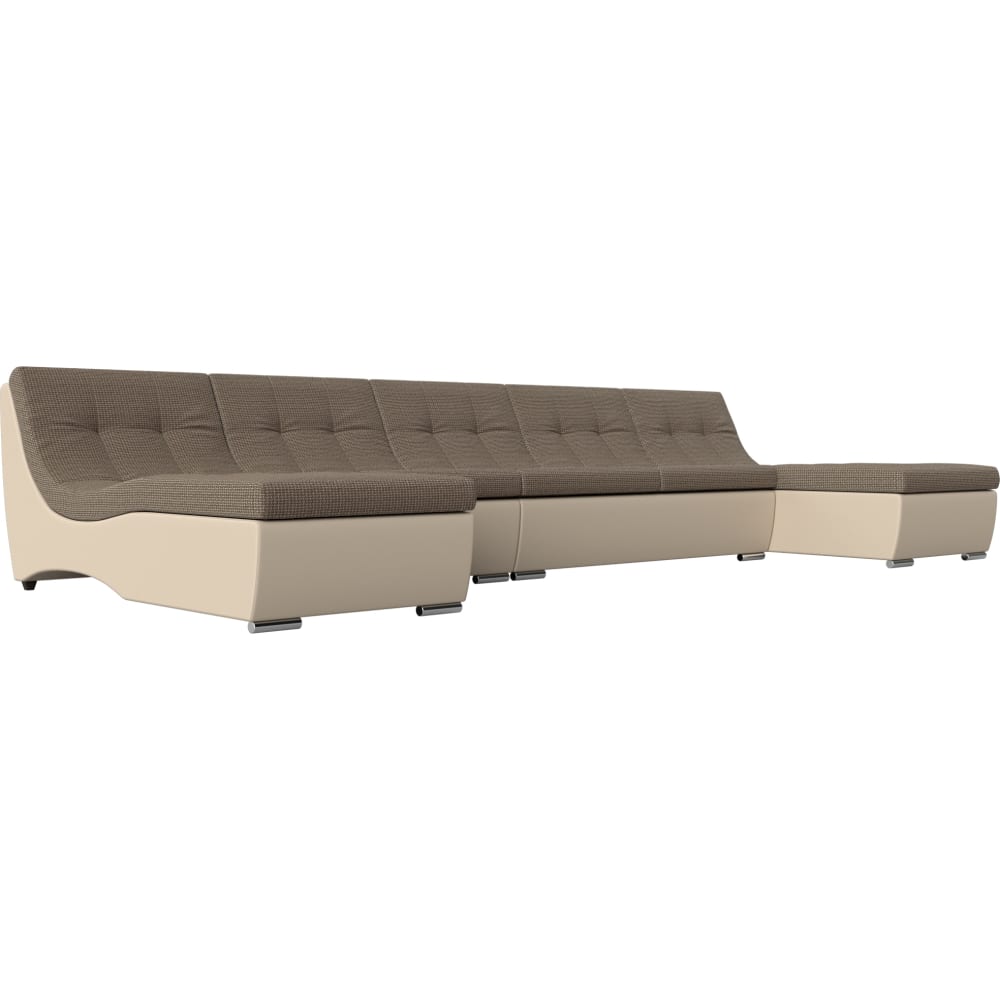 П-образный модульный диван Лига диванов модульный диван лига диванов холидей велюр зеленый п образный