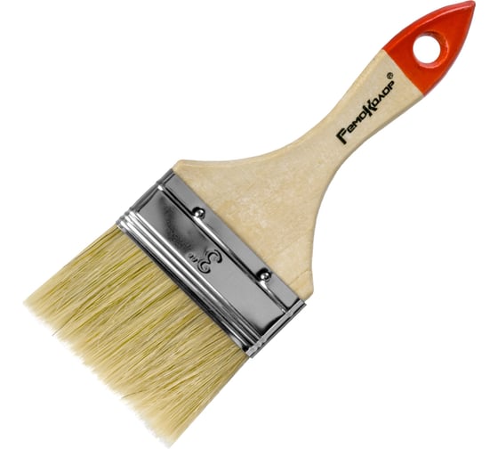 Изображение товара Флейцевая кисть 3" РемоКолор Стандарт 01-1-730