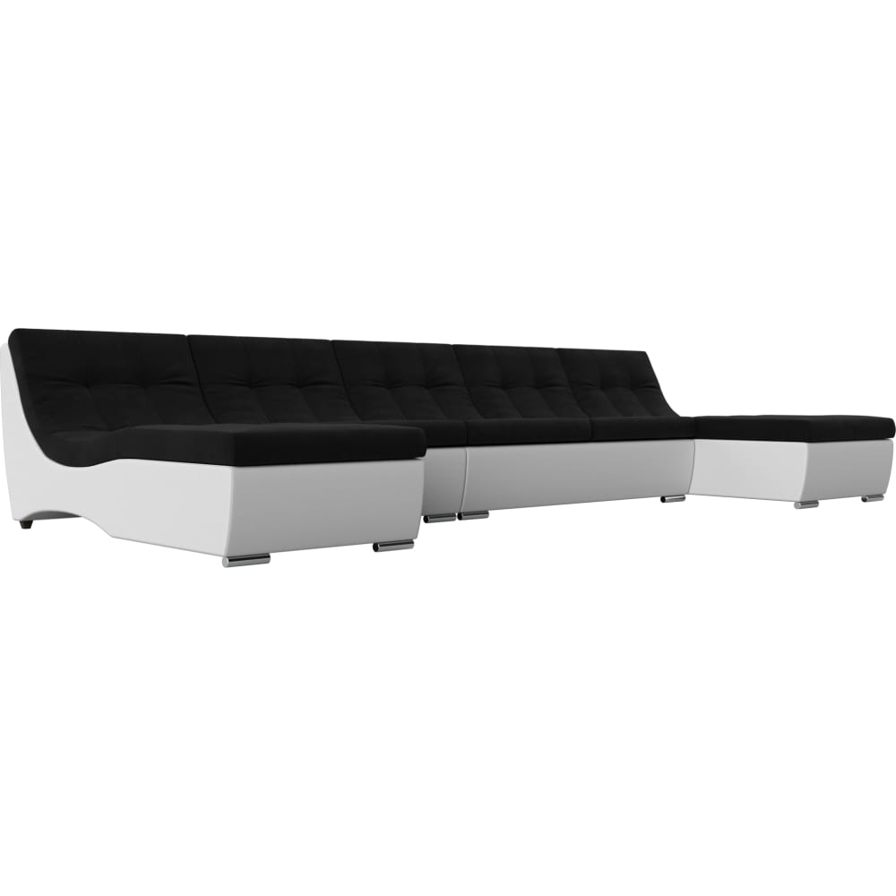П-образный модульный диван Лига диванов п образный диван артмебель меркурий вельвет экокожа белый