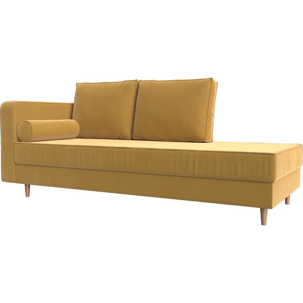 Кушетка Лига диванов кресло лига диванов бергамо микровельвет желтый 112002