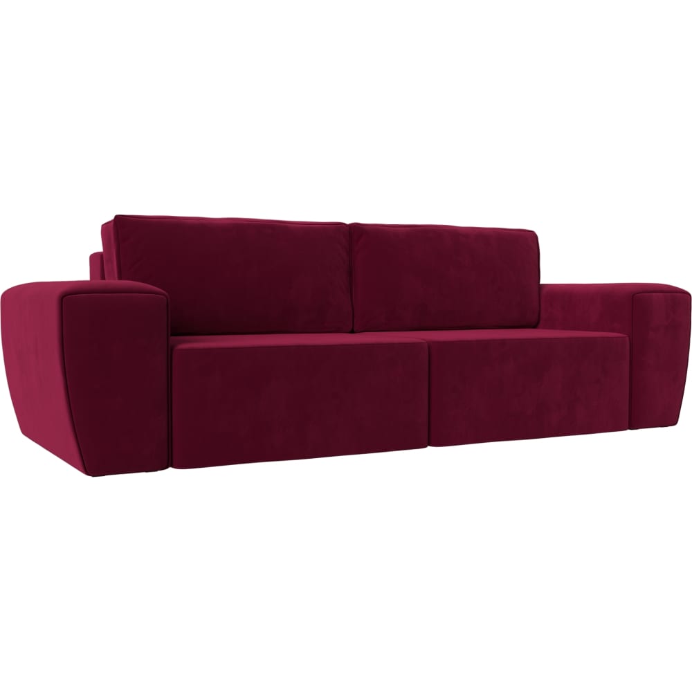 Прямой диван Лига диванов прямой диван лига диванов лиссабон микровельвет бордовый