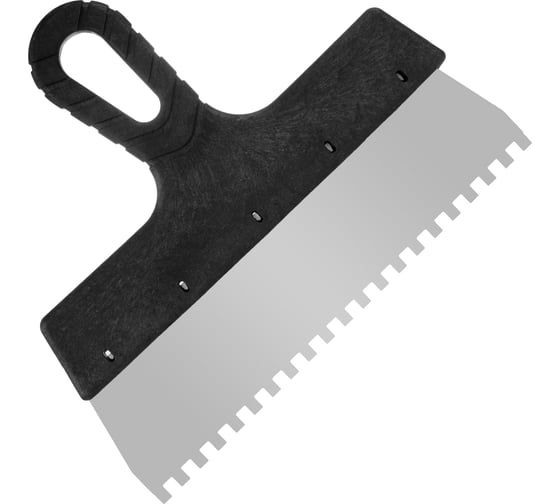 Изображение товара Фасадный зубчатый шпатель (250 мм, зуб 6x6 мм) РемоКолор 12-1-116