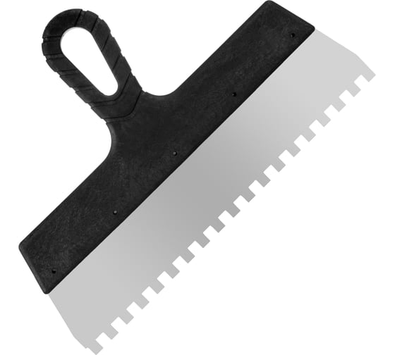 Изображение товара Фасадный зубчатый шпатель (300 мм, зуб 8x8 мм) РемоКолор 12-1-130