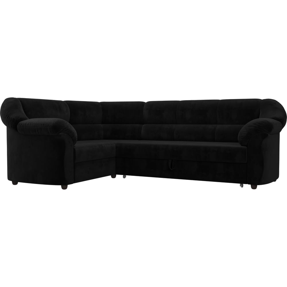 Изображение товара Угловой диван Карнелла с левым углом, модерн велюр 1.5 спальных мест