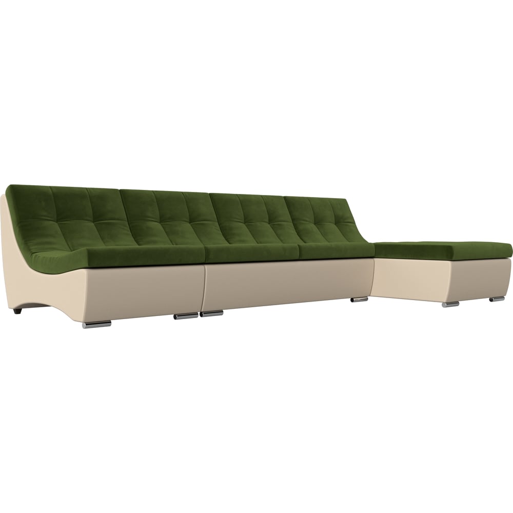 Угловой модульный диван Лига диванов лига диванов угловой модульный диван холидей люкс микровельвет зеленый