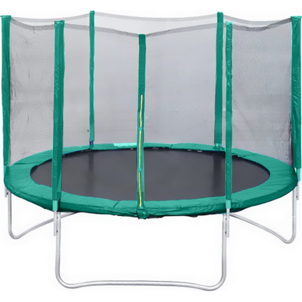 фото Батут с защитной сеткой кмс trampoline 6, диаметр 1.8 м сг000000527