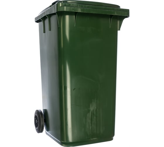 Изображение товара Мусорный контейнер Тара.ру 240л, зеленый 08538