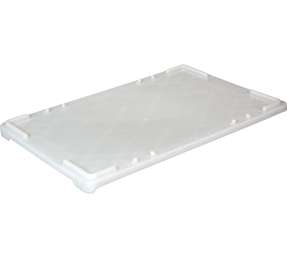 Изображение товара Крышка для прямоугольных ящиков Тара.ру 600х400 мм, белая, морозостойкая 06099