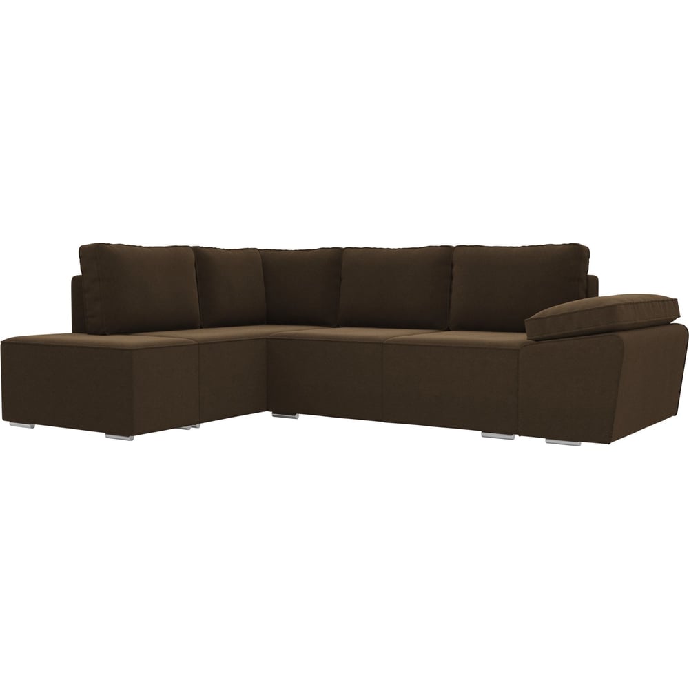 Угловой диван Лига диванов кресло лига диванов марк велюр бирюзовый коричневый 111866