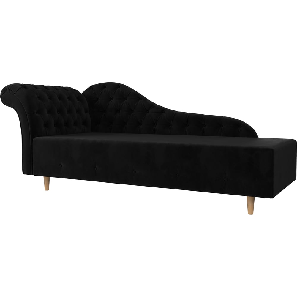 Изображение товара Кушетка Лига диванов Камерон левая, мебель для гостиной, современная, велюр, стиль модерн