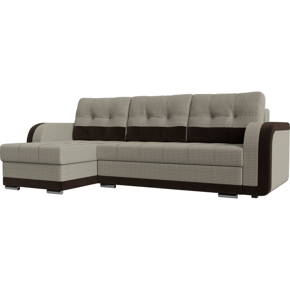 Угловой диван Лига диванов кресло лига диванов марк рогожка коричневый серый 111887