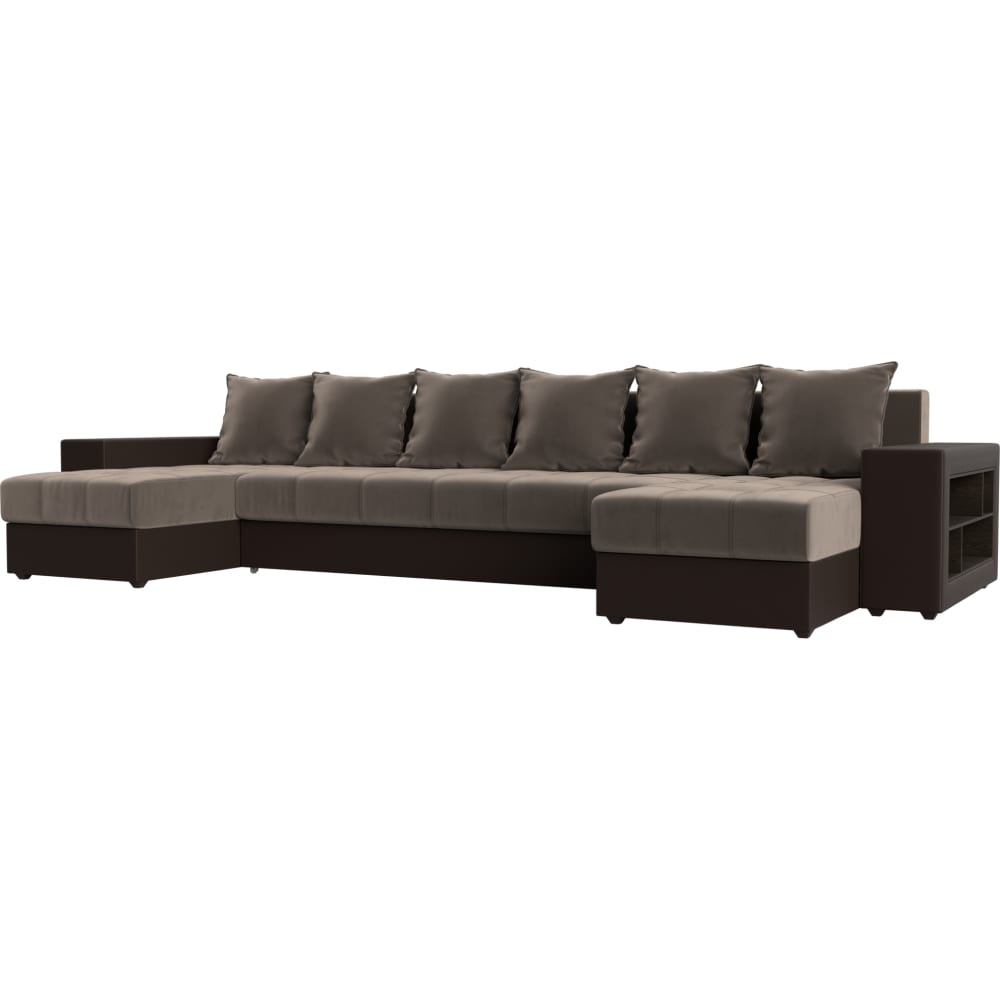 П-образный диван Лига диванов п образный модульный диван калифорния 4 ппу механизм пума велюр квест 010