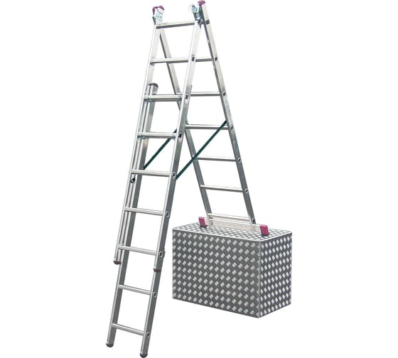Изображение товара Универсальная алюминиевая лестница 3х7 Krause Corda 013378