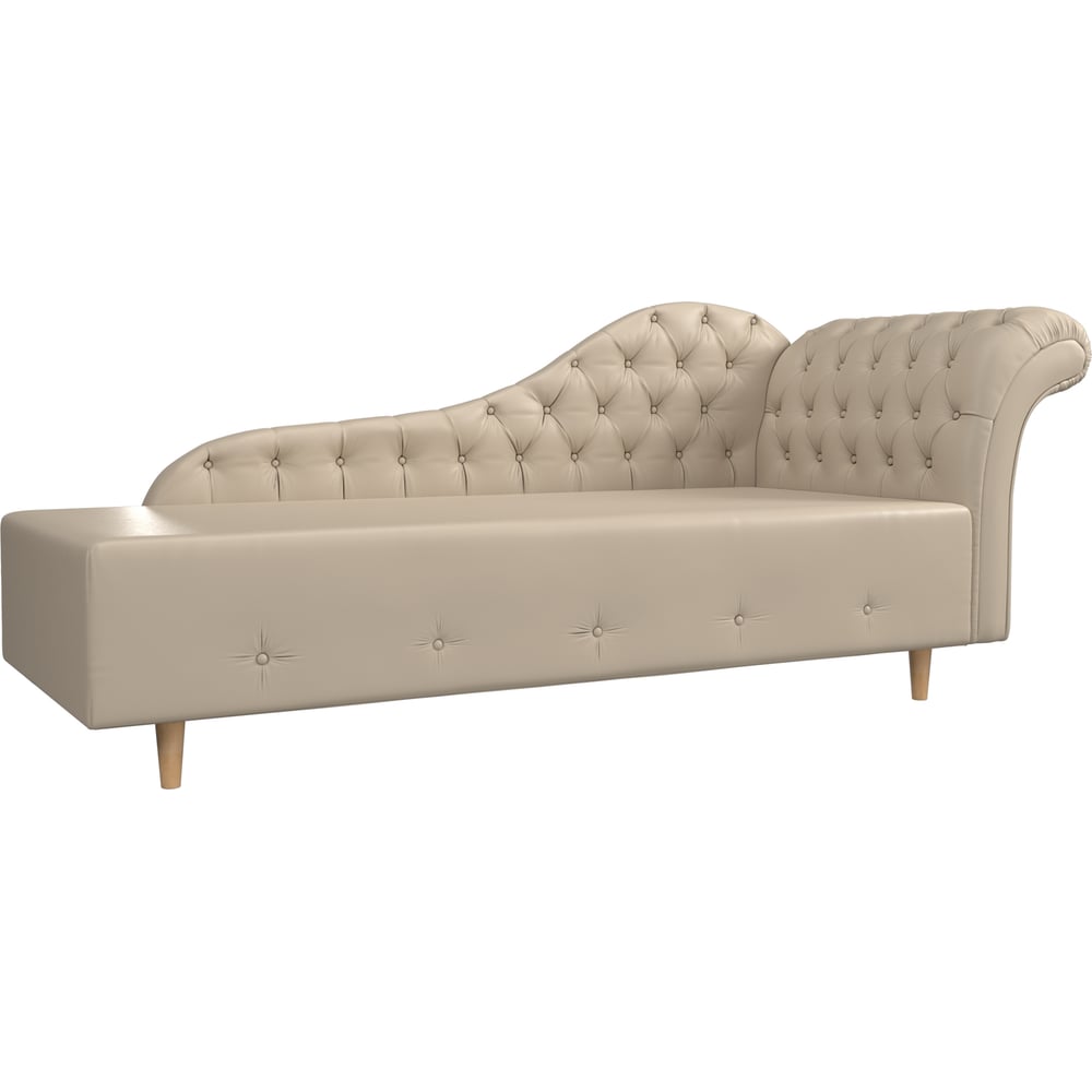 Изображение товара Кушетка Лига диванов Камерон правая 110110 современный стиль бежевый