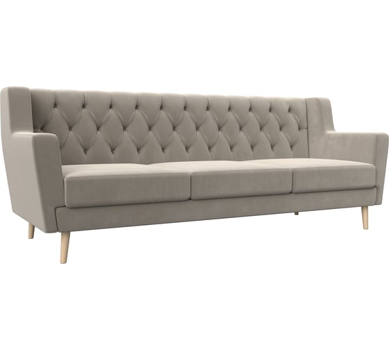 Изображение товара Прямой диван Лига диванов Брайтон 3 Люкс 108972