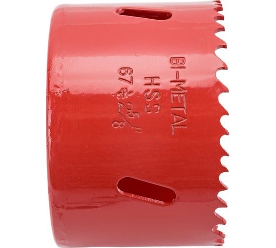 Изображение товара Коронка пильная биметаллическая 67 мм Elitech 1820.062100