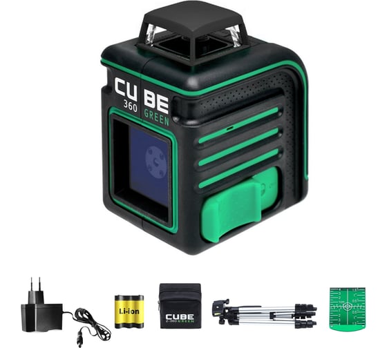Изображение товара Лазерный уровень ADA Cube 360 Green Professional Edition А00535