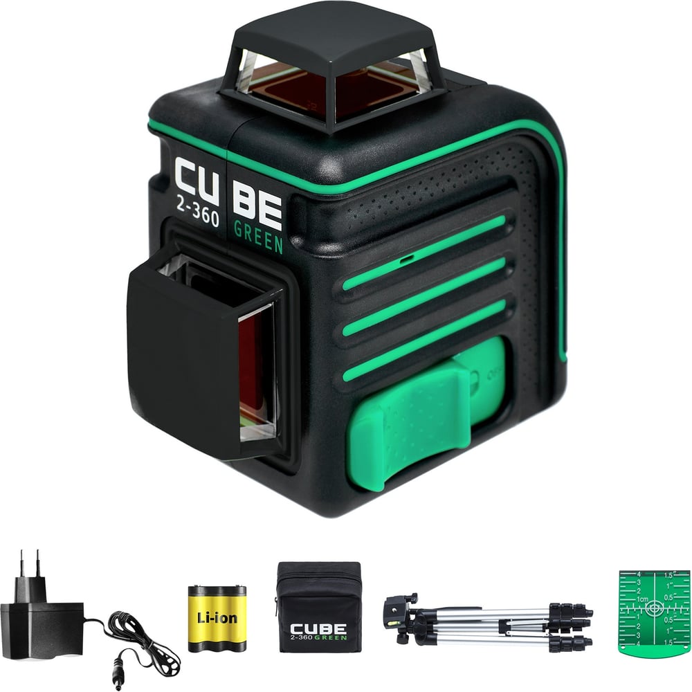 Изображение товара Лазерный уровень ADA Cube 2-360 Green Professional для профессионалов