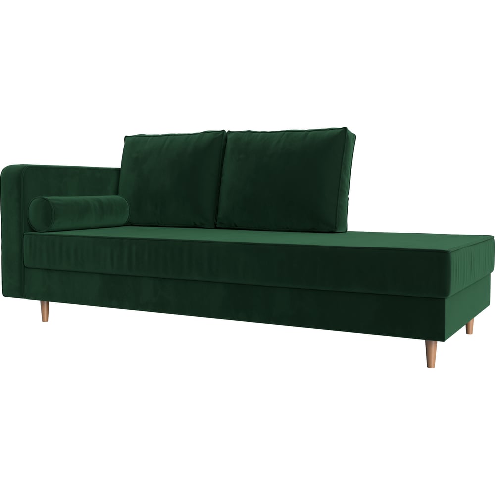 Изображение товара Кушетка Лига диванов Прайм левая 100875L зеленая