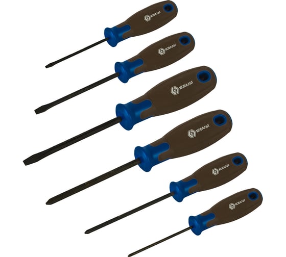 Изображение товара Набор отверток CR-V КОБАЛЬТ POLYWOOD 912-182