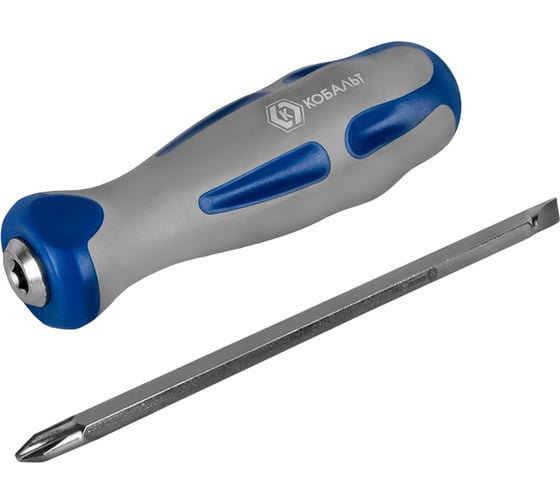 Изображение товара Отвертка-рукоятка PH-2 x 127 x SL 6.0 мм, CR-V 1 шт. блистер КОБАЛЬТ 912-205