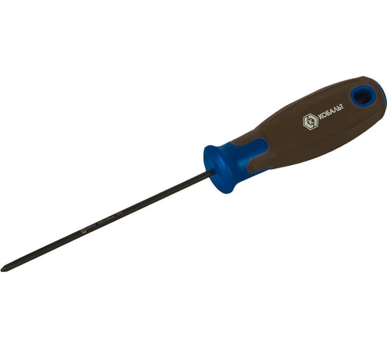 Изображение товара Отвертка PH-0 х 100 мм CR-V КОБАЛЬТ POLYWOOD 912-076