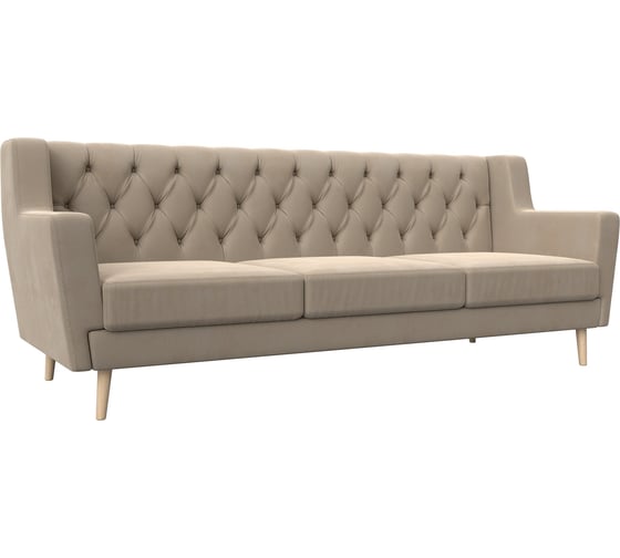 Изображение товара Прямой диван Лига диванов Брайтон 3 Люкс 108964