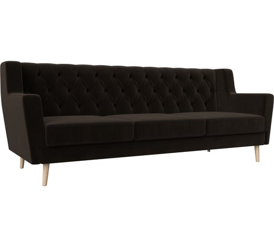 Изображение товара Прямой диван Лига диванов Брайтон 3 Люкс 108976