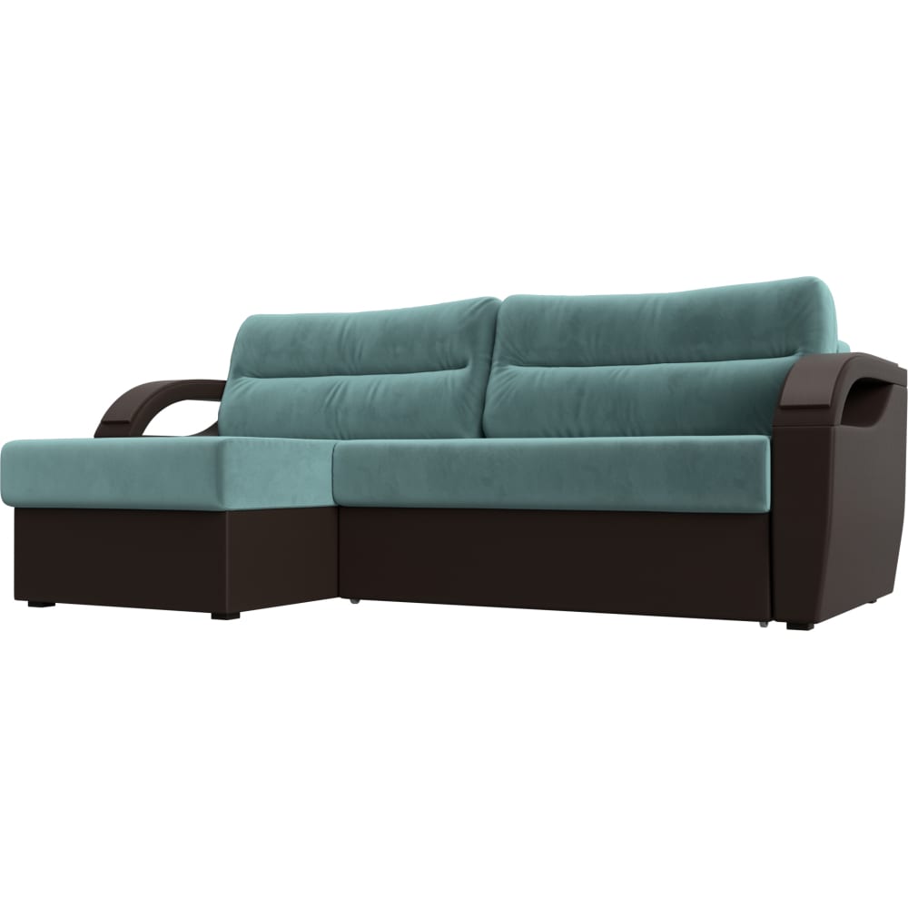 Угловой диван Лига диванов угловой модульный диван артмебель монреаль велюр бирюзовый экокожа коричневый