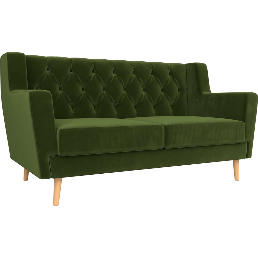 Прямой диван Лига диванов диван трансформер лига диванов сплит велюр зеленый