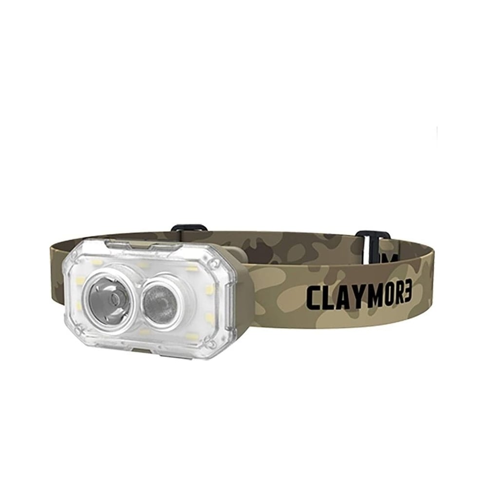 Изображение товара Налобный фонарь CLAYMORE Heady+ Tan CLC-470TN с ярким светодиодом и аккумулятором