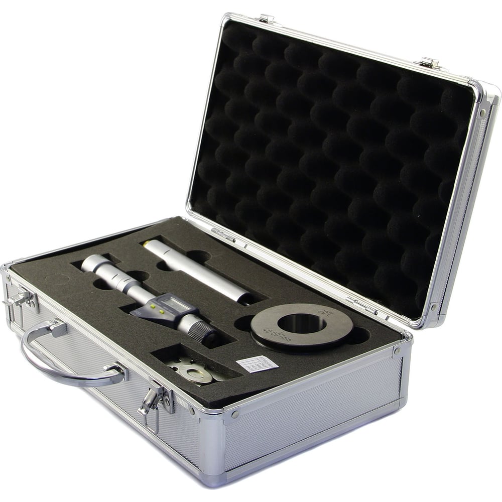 Изображение товара Микрометрический 3-точечный нутромер 70-80 мм ЧИЗ 42116 для точных измерений