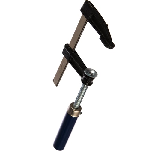 Изображение товара F-образная струбцина 50 x 100 мм, деревянная рукоятка КОБАЛЬТ 917-057