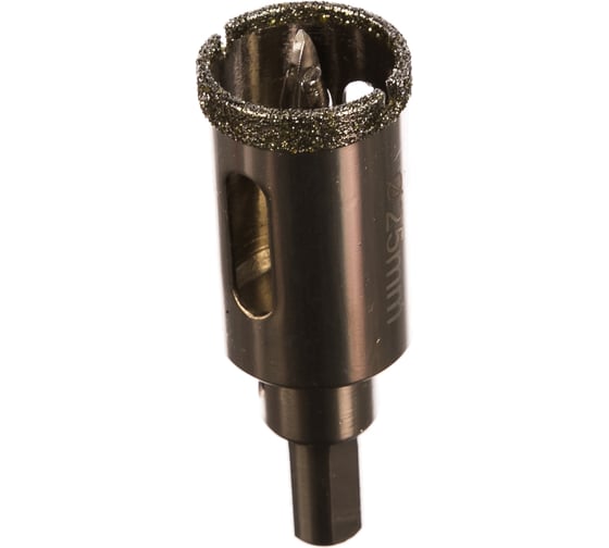 Изображение товара Коронка алмазная в сборе по керамограниту 25 мм Elitech 1820.081200