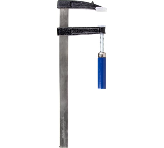 Изображение товара F-образная струбцина 80 x 300 мм, деревянная рукоятка КОБАЛЬТ 917-101