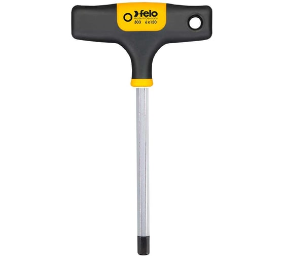 Изображение товара Т-образная шестигранная отвертка под головки 5 мм Felo 30305580